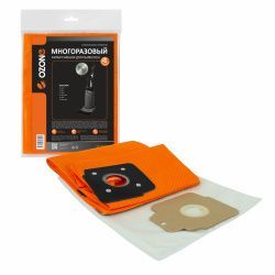 Фильтр-мешок Ozone многоразовый c высокой степенью защиты HEPA-фильтра, с текстильной застежкой для KARCHER