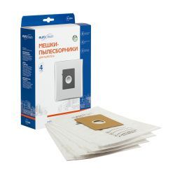 Мешки-пылесборники Euroclean синтетические 4 шт для BOSCH, PRIVILEG, PROFILO и др.