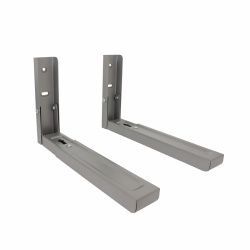 Кронштейн настенный Eurokitchen для СВЧ-печи, серебристый