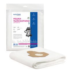 Мешки-пылесборники Euroclean синтетические 5 шт для FUBAG, P.I.T., ДИОЛД и др.