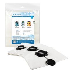 Мешки-пылесборники Airpaper бумажные 3 шт для GISOWATT, MAKITA