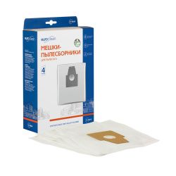 Мешки-пылесборники Euroclean синтетические 4 шт для BOSCH, PRIVILEG, QUELLE и др.