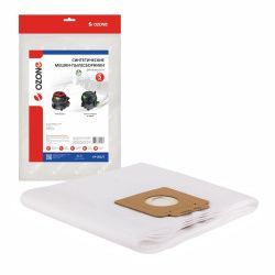 Мешки-пылесборники Ozone синтетические 5 шт для BENNETT, REDVERG, SOTECO и др.