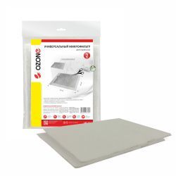 Набор универсальных микрофильтров Ozone для пылесоса, 200х150 мм