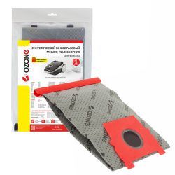 Мешок-пылесборник Ozone многоразовый для BOSCH, ROTEL, ZELMER и др.