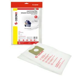 Мешки-пылесборники Ozone синтетические 2 шт для PHILIPS