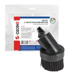 Щетка для профессионального пылесоса Ozone с синтетическим ворсом для жестких поверхностей, под трубку 32 мм