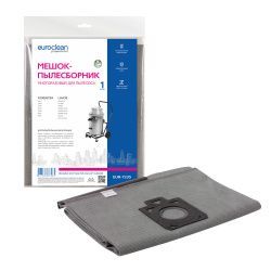 Мешок-пылесборник Euroclean многоразовый с пластиковым зажимом для FIORENTINI, LAVOR