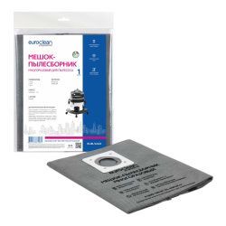 Мешок-пылесборник Euroclean многоразовый с текстильной застежкой для FIORENTINI, HAKO, LAVOR и др.