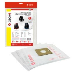 Мешки-пылесборники Ozone синтетические 3 шт для SAMSUNG