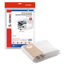 Мешки-пылесборники Ozone синтетические 5 шт для FESTOOL