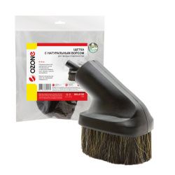 Щетка для пылесоса Ozone с натуральным ворсом для жестких поверхностей, под трубку 35 мм Щетка для пылесоса Ozone с натуральным ворсом для жестких поверхностей, под трубку 35 мм