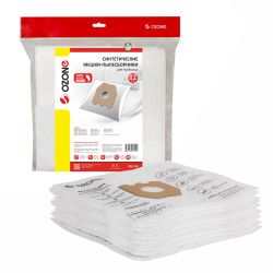 Мешки-пылесборники Ozone синтетические 12 шт + 2 микрофильтра для ZELMER