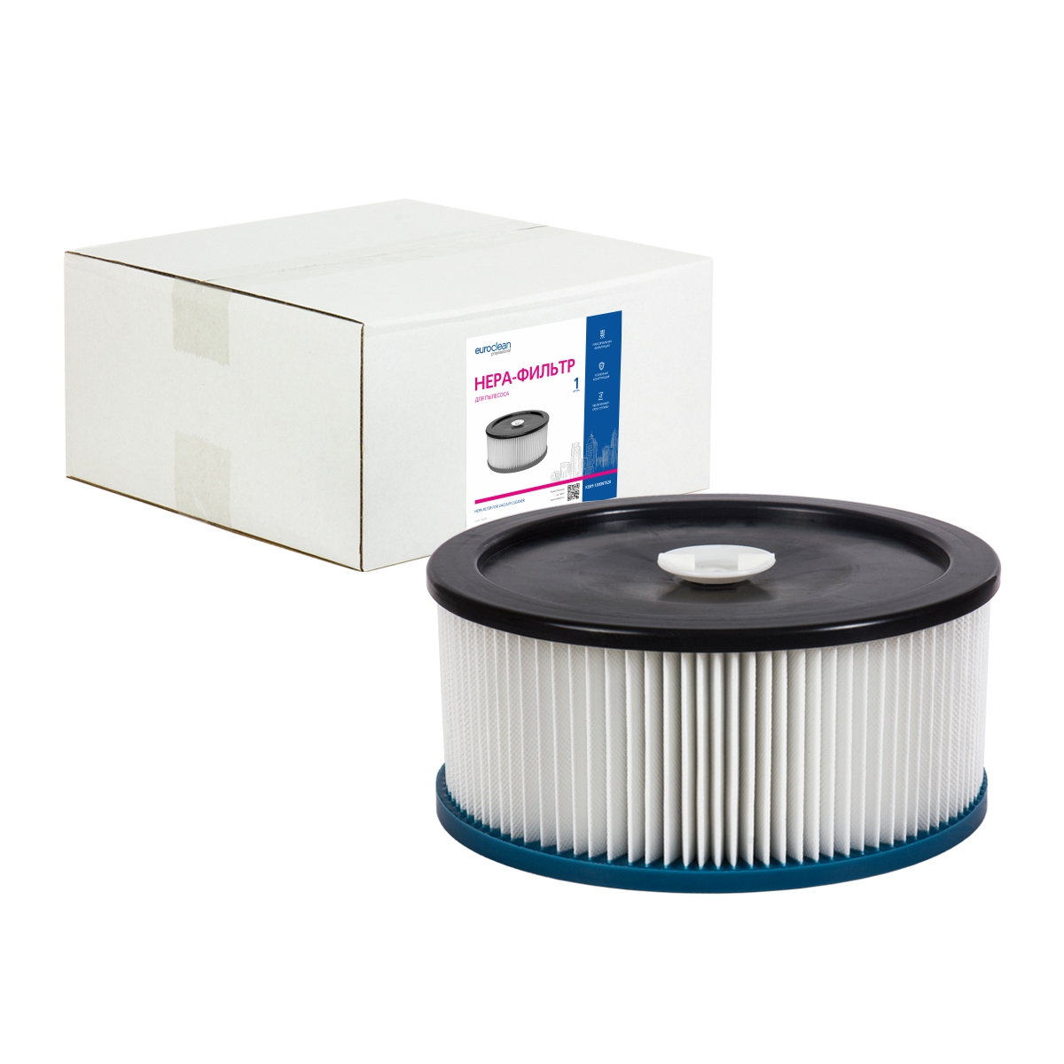 KSSM-1200NTS20 HEPA-фильтр Euroclean синтетический, 110 мм, для пылесоса