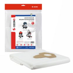 Мешки-пылесборники Ozone синтетические 5 шт для COCRAFT, DORN, GRAPHITE