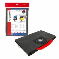 Мешок-пылесборник Ozone многоразовый на молнии для BOSCH, DEWALT, FLEX и др.