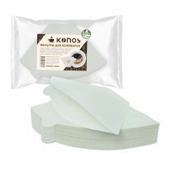Фильтры KONOS2/100FW для кофеварки капельного типа, размер 2, 100 шт
