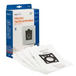 Мешки-пылесборники Euroclean синтетические 4 шт для CONTI, KARCHER, ENTRONIC и др.