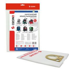 Мешок-пылесборник Ozone синтетический для AEG, BOSCH, EIBENSTOCK и др.