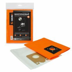 Мешок-пылесборник Ozone многоразовый c высокой степенью защиты HEPA-фильтра, с текстильной застежкой для NILFISK