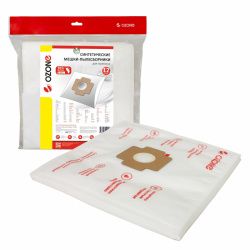 Мешки-пылесборники Ozone синтетические 12 шт + 2 микрофильтра для METEOR, ROTEL, ZELMER и др. Мешки-пылесборники Ozone синтетические 12 шт + 2 микрофильтра для METEOR, ROTEL, ZELMER и др.