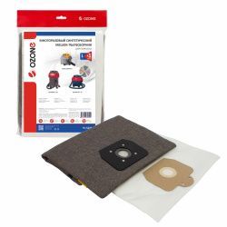 Мешок-пылесборник Ozone многоразовый на молнии для CLEANFIX, TASKI