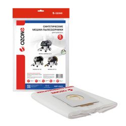 Мешки-пылесборники Ozone синтетические 5 шт для FESTOOL, PROTOOL