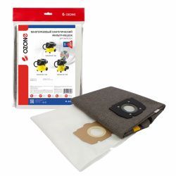 Мешок-пылесборник Ozone многоразовый на молнии для KARCHER