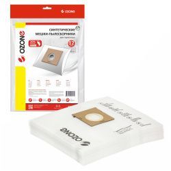 Мешки-пылесборники Ozone синтетические 12 шт + 2 микрофильтра для BQ, CENTEK, DELTA и др. Мешки-пылесборники Ozone синтетические 12 шт + 2 микрофильтра для BQ, CENTEK, DELTA и др.