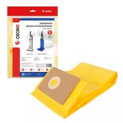 Мешки-пылесборники Ozone бумажные 5 шт для NILFISK