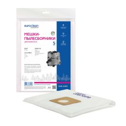 Мешки-пылесборники Euroclean синтетические 5 шт для BORT, COLUMBUS, SPRINTUS