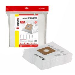 Мешки-пылесборники Ozone синтетические 12 шт + 2 микрофильтра для DAEWOO