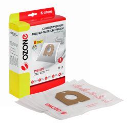 Мешки-пылесборники Ozone синтетические 3 шт + микрофильтр для AIRMATE, BOMANN, CLATRONIC и др. Мешки-пылесборники Ozone синтетические 3 шт + микрофильтр для AIRMATE, BOMANN, CLATRONIC и др.