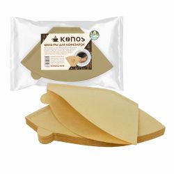 Фильтры KONOS2/40FB для кофеварки капельного типа, размер 2, 40 шт
