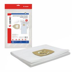 Универсальные синтетические фильтр-мешки Ozone, диаметр фланца 58-70 мм, до 20 л, 5 шт