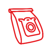 Мешки-пылесборники многоразовые синтетические