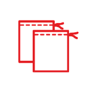 Экомешочки для хранения свежих фруктов и овощей