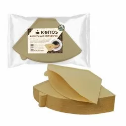 Фильтры KONOS4/100FB для кофеварки капельного типа, размер 4, 100 шт