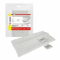 Комплект микроволоконных салфеток "Тафтинг" Ozone к насадке для пола пароочистителя, 2 шт для KARCHER