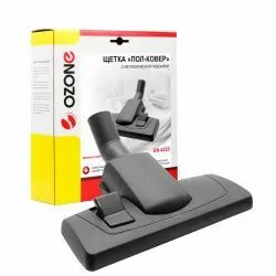 Щетка для пылесоса "Пол-ковер" Ozone с металлической подошвой 270х100 мм, под трубку 35 мм