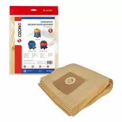 Мешки-пылесборники Ozone бумажные 5 шт для COLUMBUS, COMAC, HAKO и др.