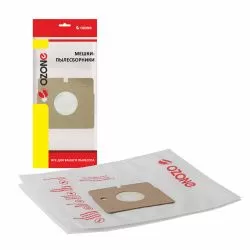 Мешки-пылесборники Ozone синтетические 2 шт для LG, LIV, ROLSEN