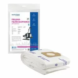 Мешки-пылесборники Euroclean синтетические 5 шт для AFC, CHAO BAO, DELVIR и др.