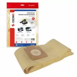Мешки-пылесборники Ozone бумажные 5 шт для AFC, CHAO BAO, ELECTROLUX и др.