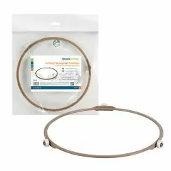 Кольцо вращения тарелки Eurokitchen для СВЧ-печи, диаметр кольца 222 мм, диаметр ролика 12 мм