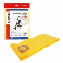 Мешки-пылесборники Ozone бумажные 5 шт для BRAIT, OASIS, STURM и др.