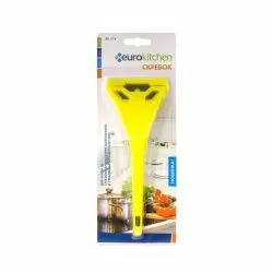 Скребок Eurokitchen для чистки стеклокерамики, желтый,