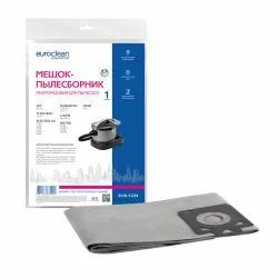 Мешок-пылесборник Euroclean многоразовый с текстильной застежкой для AFC, CHAO BAO, DELVIR и др.
