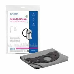 Фильтр-мешок Euroclean многоразовый с пластиковым зажимом для KARCHER
