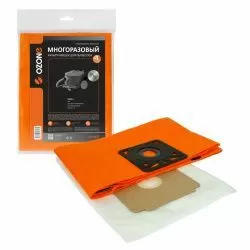 Мешок-пылесборник Ozone многоразовый c высокой степенью защиты HEPA-фильтра, с текстильной застежкой для GHIBLI